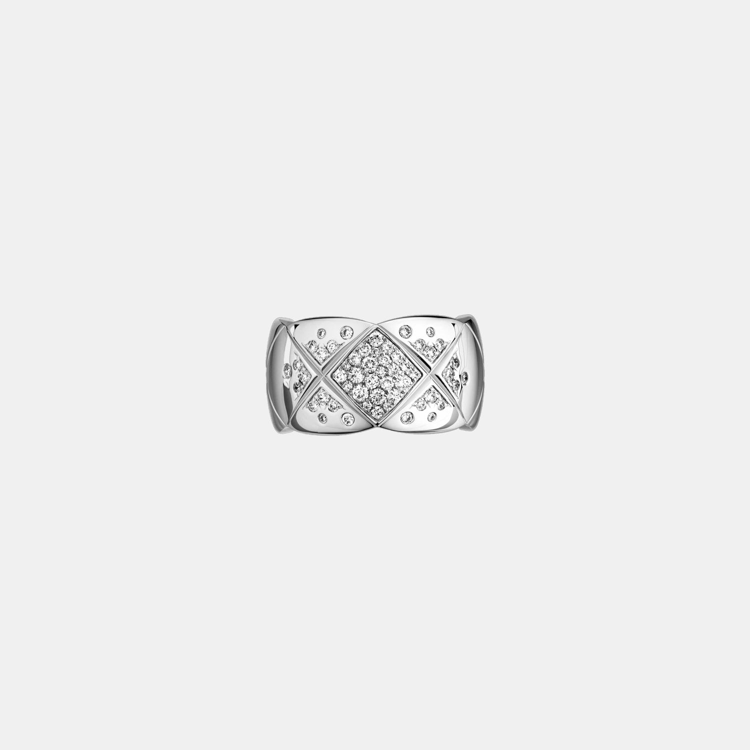Bague Coco Crush Or blanc Diamant