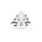 Bague 48 Chaumet Joséphine Aigrette Impériale - Bague en platine et diamants 58 Facettes 35032