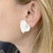 Boucles d'oreilles Tiffany & Co x Elsa Peretti - Boucles d’oreilles « Cœur Bean » en argent 925 58 Facettes 35091