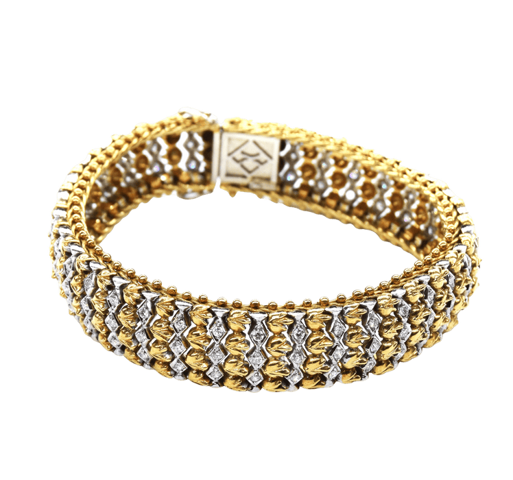 Bracelet Bracelet en diamant des années 60 58 Facettes