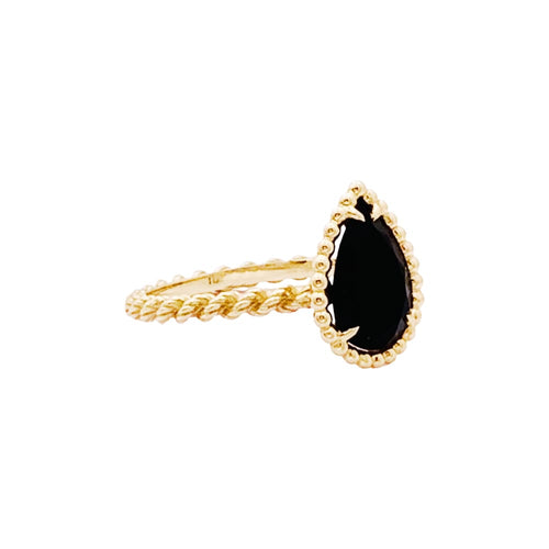 Bague 53 Boucheron Serpent Bohème - Bague en or rose 750 avec onyx 58 Facettes 35251
