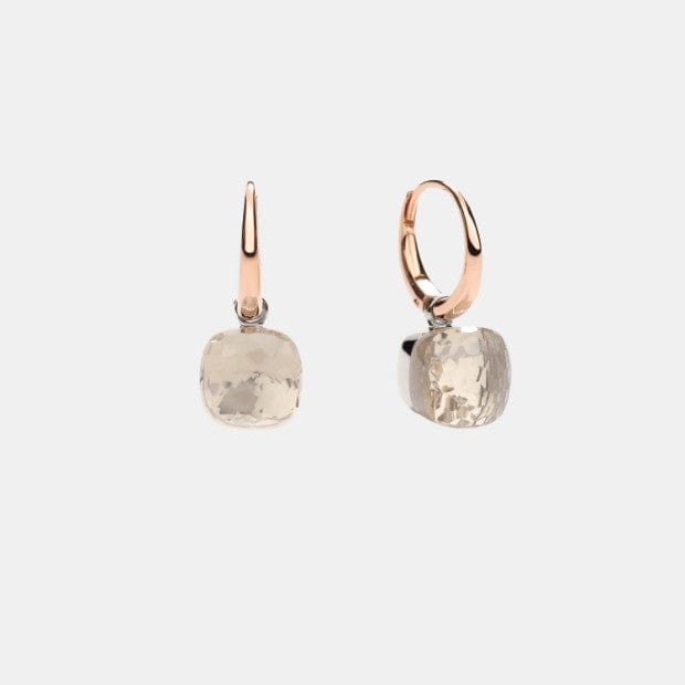 Boucles d'oreilles Nudo Or Topaze 13ct