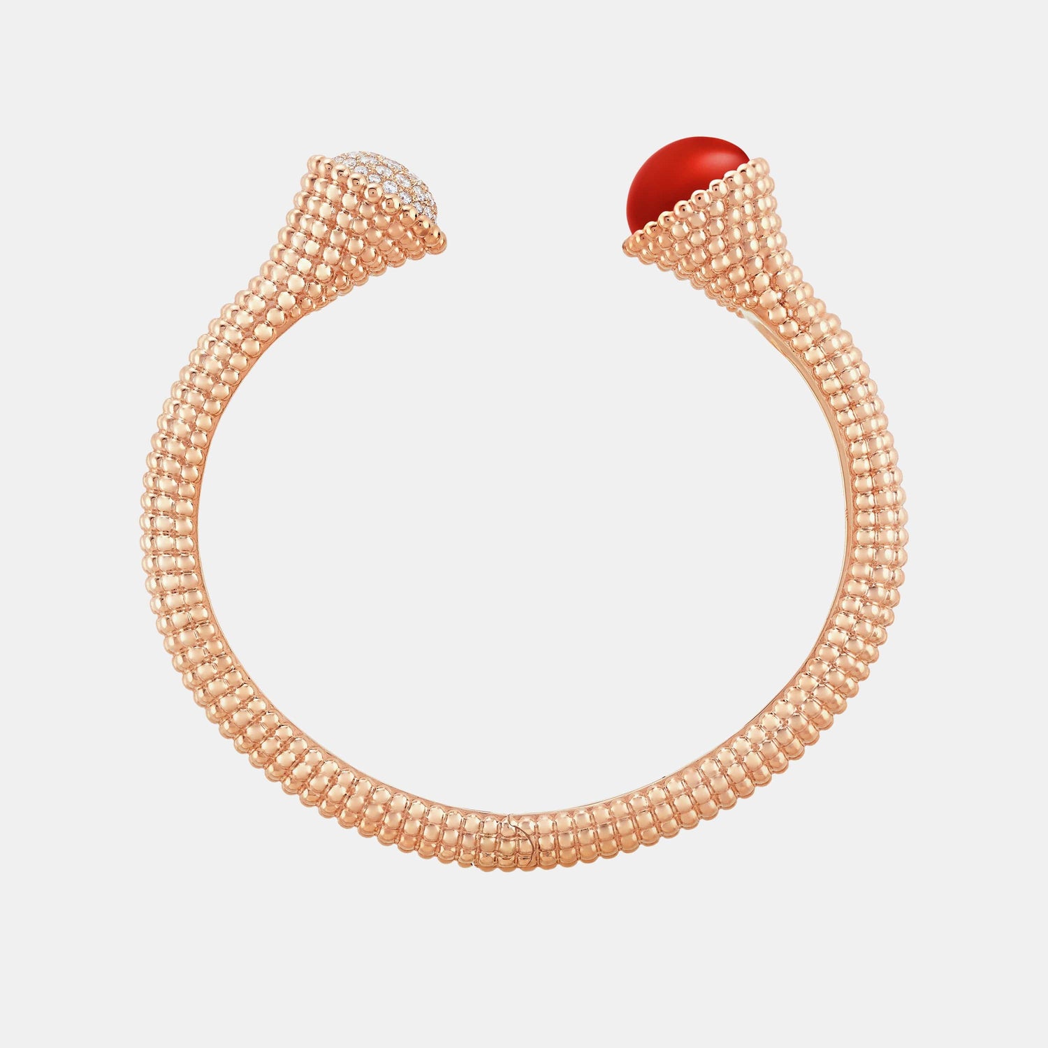 Bracelet Perlée Or rose Mixte 