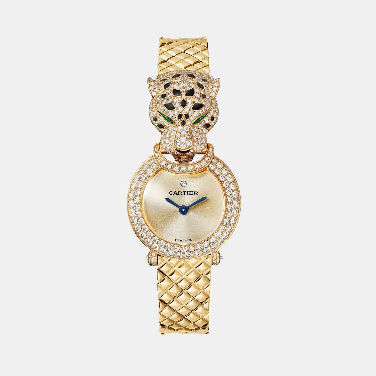 Montre Panthère Or jaune Diamant