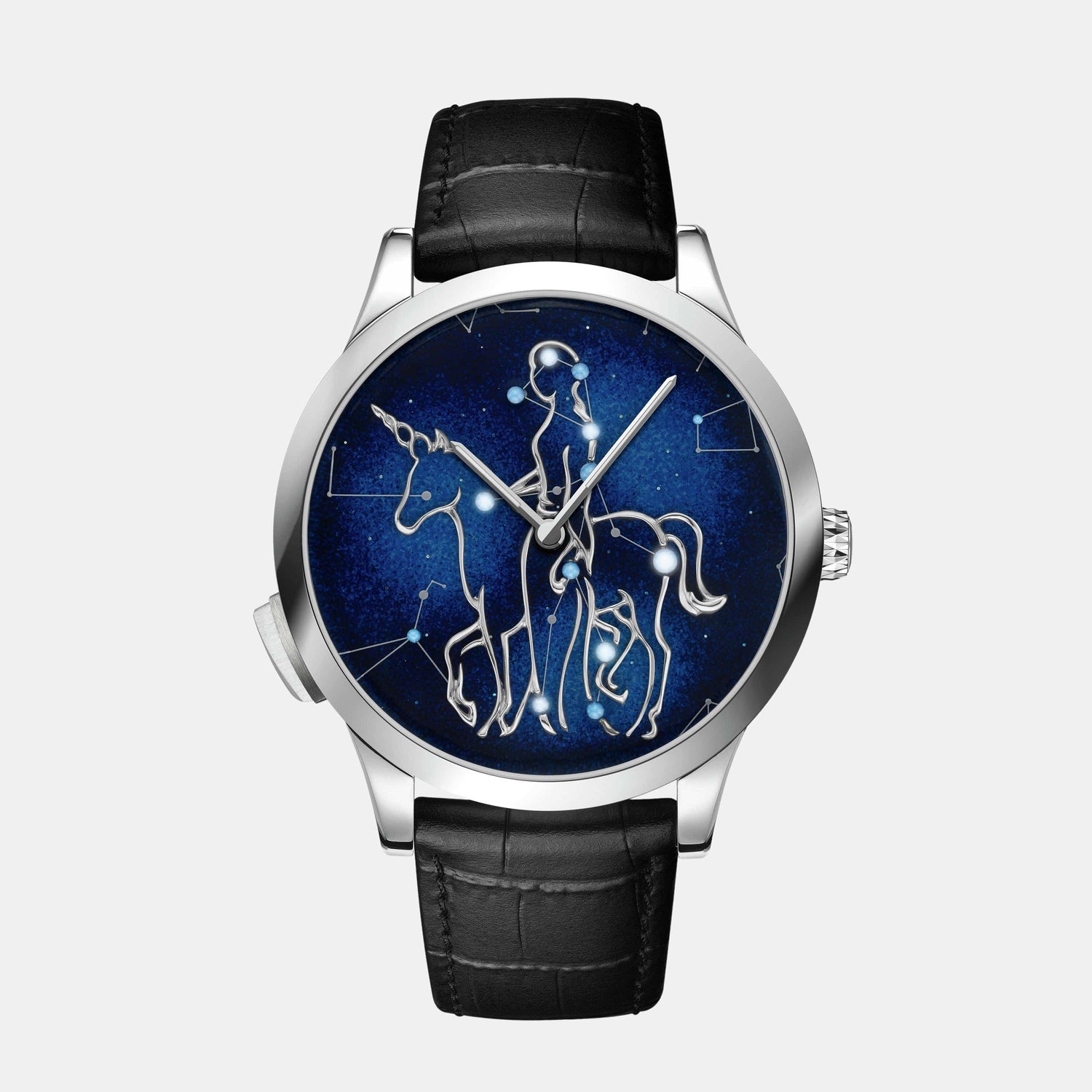 Montre Zodiaque Or blanc  