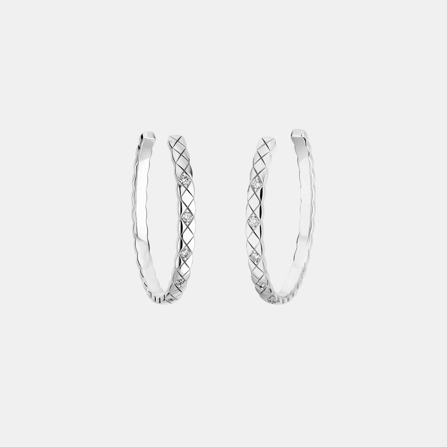 Boucle d'oreille Coco Crush Or blanc Diamant