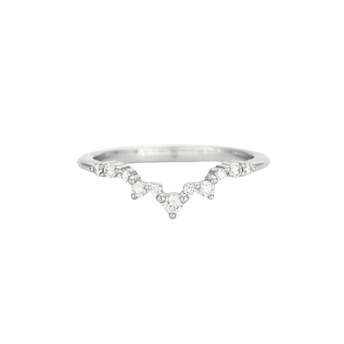 Bague Bague en or gris et diamants 58 Facettes DDV1767-2
