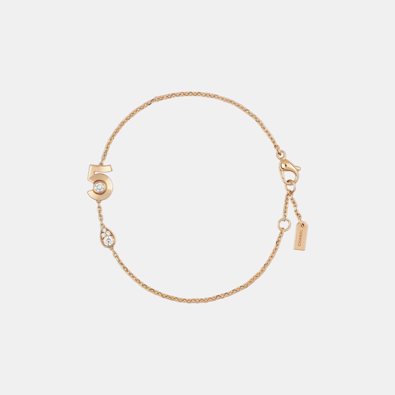 Bracelet N°5 Or Diamant
