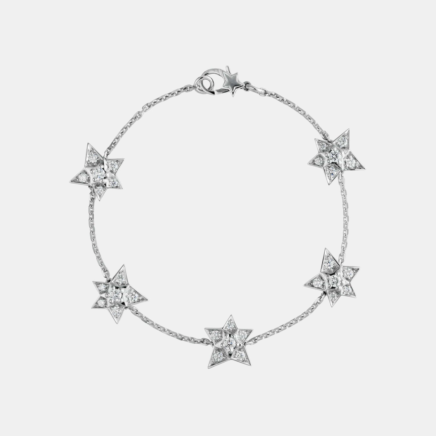 Bracelet Comète Or blanc Diamant