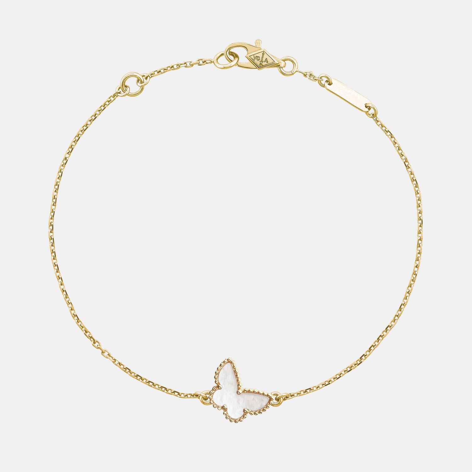 Bracelet Sweet Alhambra Or jaune Perle 