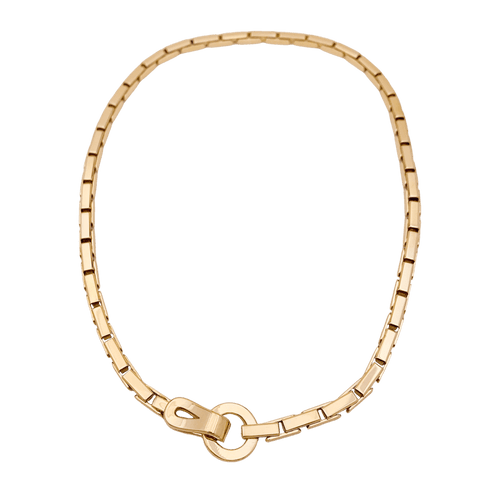 Collier Collier Cartier, "Agrafe", or jaune. 58 Facettes 34556