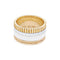 Bague 54 Boucheron Quatre White Édition - Bague en or jaune, blanc et rose, diamants 58 Facettes 34976