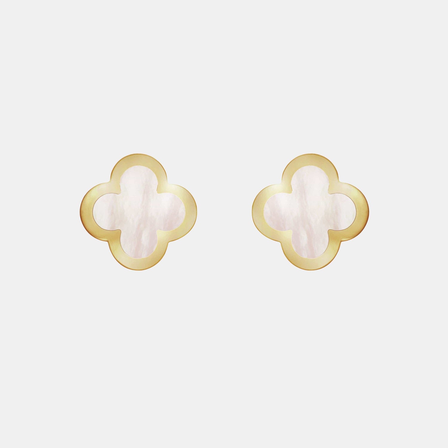 Boucles d'oreilles Pure Alhambra Or jaune Perle 