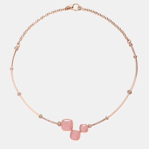 Collier Nudo Or rose Gemme 31.2ct