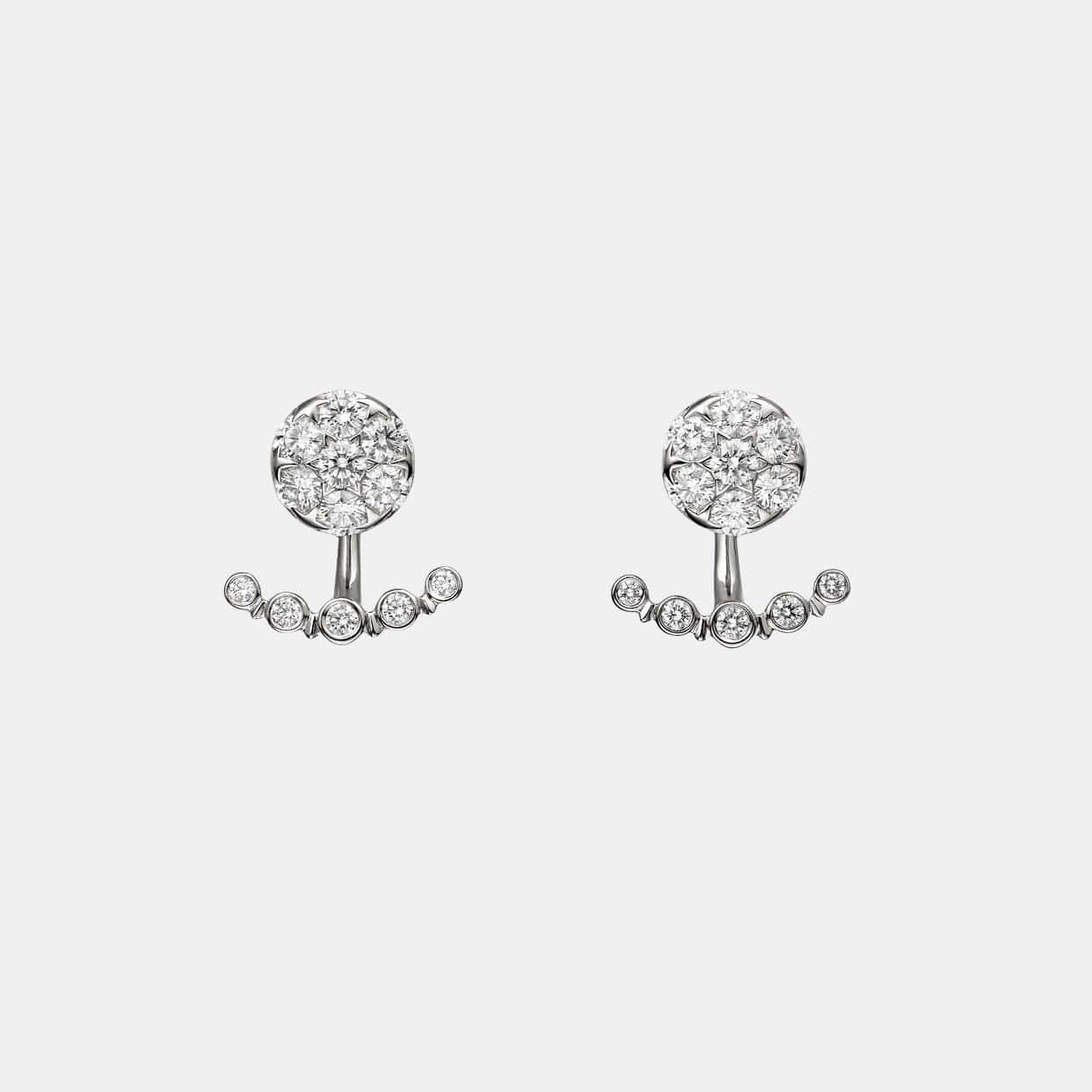 Boucles d'oreilles Étincelle de Cartier Or blanc Diamant
