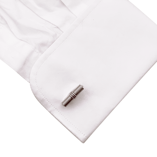 Boutons de manchette Van Cleef & Arpels - Boutons de manchette en or jaune 750 et acier 58 Facettes 34703