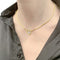 Collier Buccellati Valentina - Collier double cœur en or jaune et blanc, diamants 58 Facettes 35176