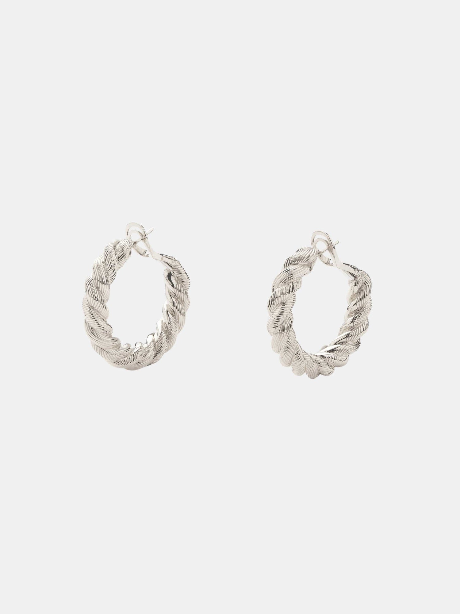 Boucles d'oreilles Dune de Poiray Or blanc 