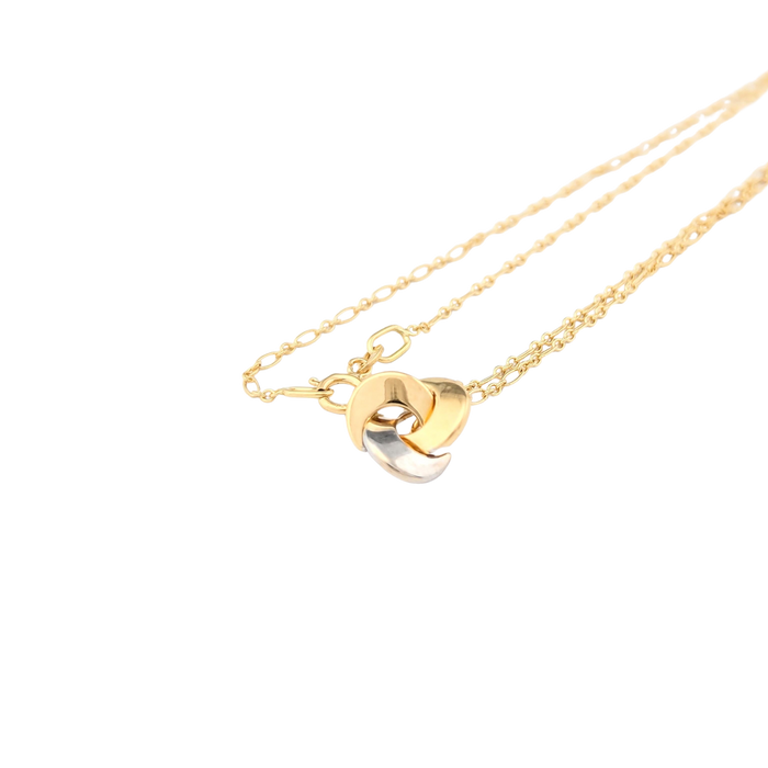 Yellow gold necklace