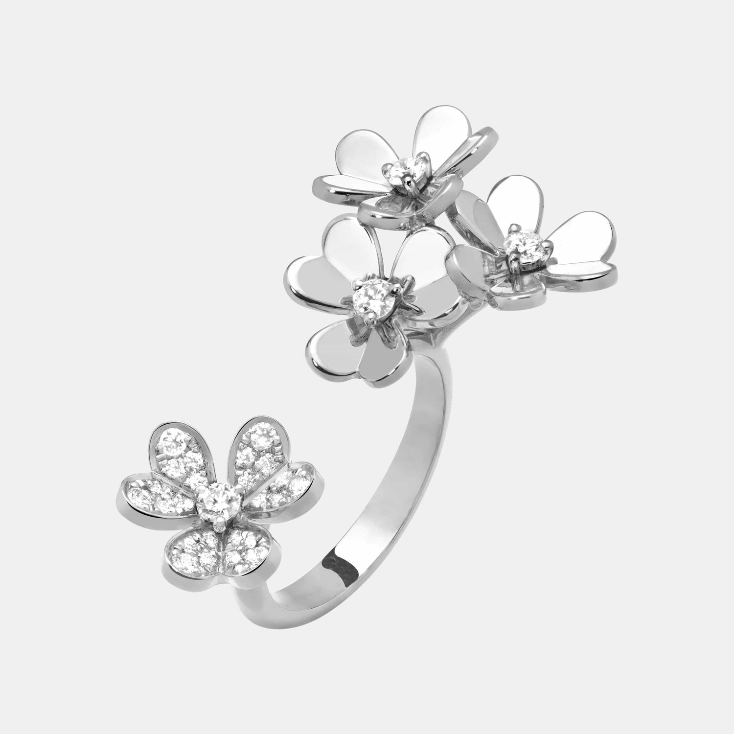 Bague Frivole Or blanc Diamant 0.37ct