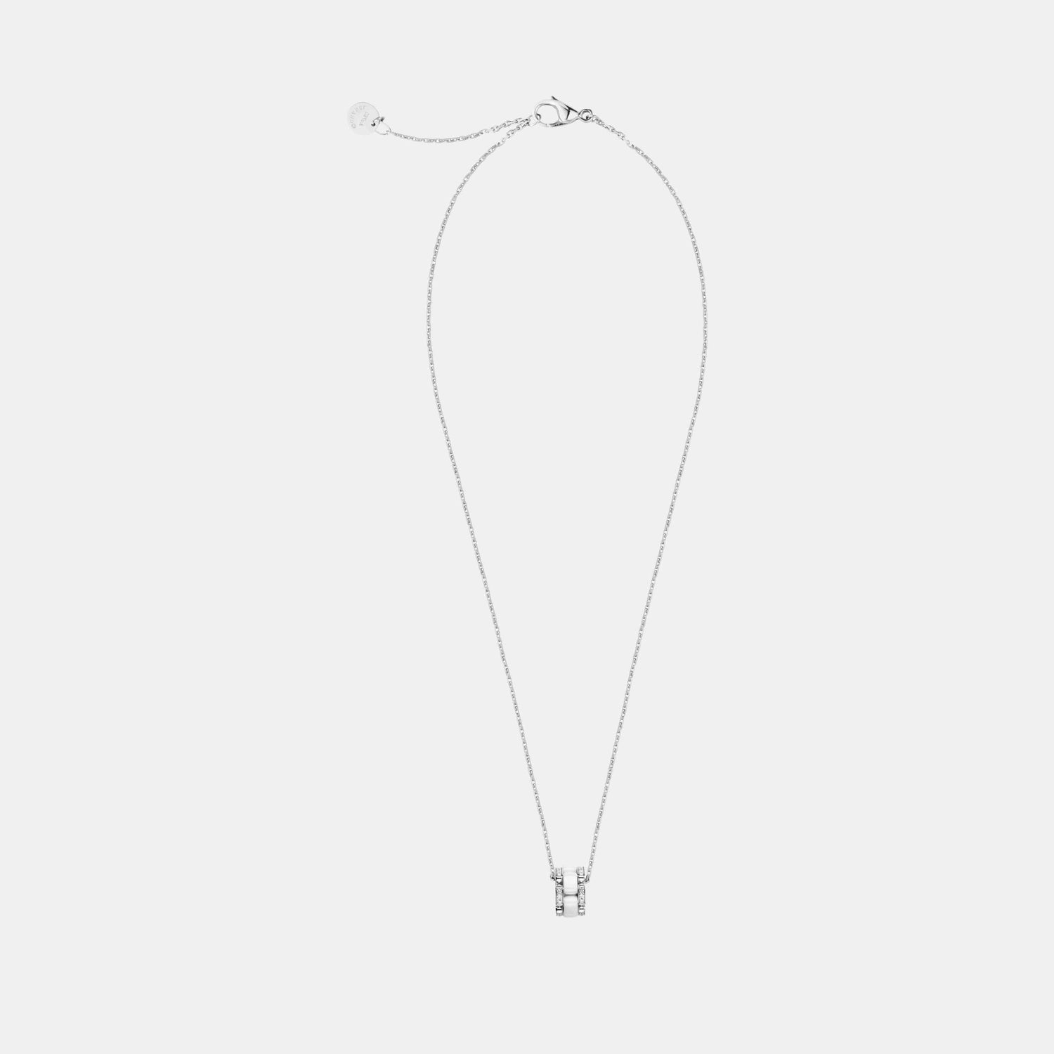 Collier Ultra Or blanc Diamant