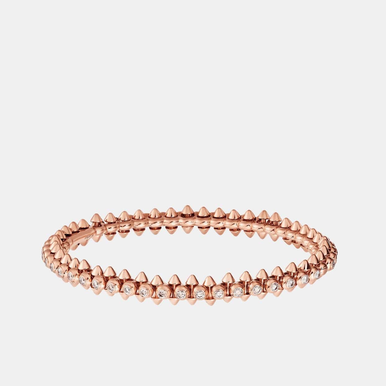Bracelet Clash de Cartier Or rose Diamant