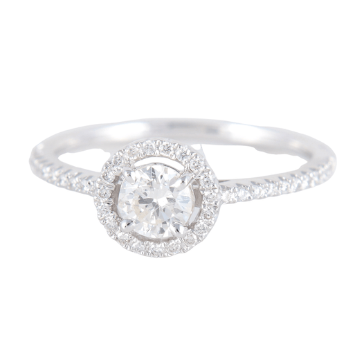 Bague 52 Bague Solitaire 0.40ct 58 Facettes