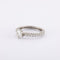 Bague 55 / Blanc/Gris / Or 750‰ Bague Solitaire Diamant 0.93 carat 58 Facettes 210067R-210240R