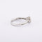 Bague 54 / Blanc/Gris / Or 750‰ Bague Solitaire Diamant 1.00 carat 58 Facettes 120333R-210139R