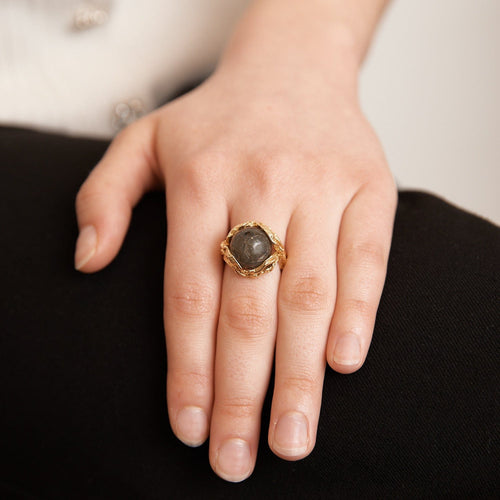 Bague 55 GILBERT ALBERT - Bague billes interchangeables 58 Facettes KZ8