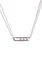 Collier Collier MESSIKA Move Classique Or Blanc 750/1000 58 Facettes 64647-61047