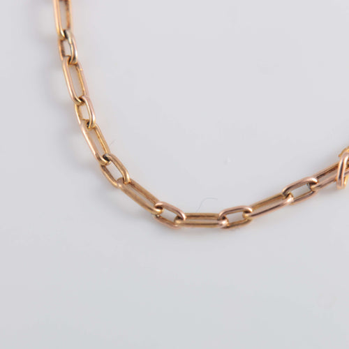 Collier Chaîne ancienne Or rose 58 Facettes 1