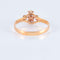 Bague 63 Bague quatre fleurs trois ors 58 Facettes JE258