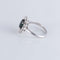 Bague Bague Marguerite Saphir 1.50ct Diamants 58 Facettes 1