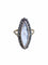 Bague marquise ancienne en or et argent, miniature, début du XXe siècle 58 Facettes