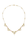 Collier Collier draperie Art Nouveau perles fines pierres roses 58 Facettes 892