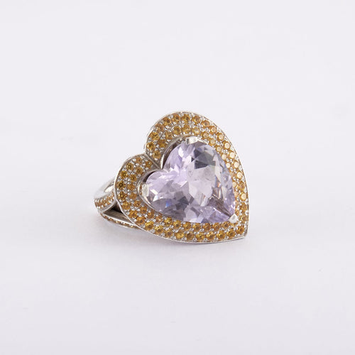 Bague 47 / Blanc/Gris / Or 750 Bague "Subtile raison" MAUBOUSSIN 58 Facettes 200019R