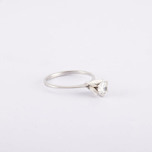 Bague 53 Bague Solitaire Diamant 0.48 carat 58 Facettes 180090R