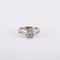 Bague 48 / Blanc/Gris / Or 750 Bague Or blanc et diamants 58 Facettes 150052-T91R