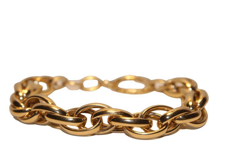 Bracelet Bracelet Or jaune Maillons ovales 58 Facettes 10781