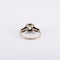 Bague 48 / Blanc/Gris / Or 750 Bague Solitaire Diamant 0.48 carat 58 Facettes 170001R