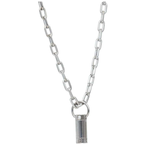 CARTIER LOVE COLLIER TOURNEVIS OR BLANC 18k 58 Facettes 2049