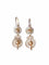 Boucles d'oreilles dormeuses anciennes spirales 58 Facettes