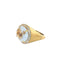 Bague Bague cocktail en or jaune diamants et topaze 58 Facettes 25024