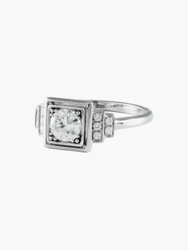 Bague Bague Solitaire Diamants 58 Facettes