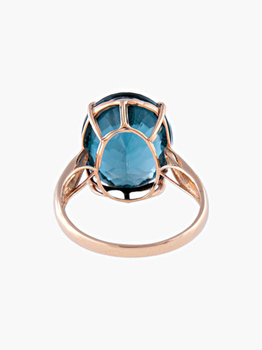 Bague 52 Bague Topaze Blue London 58 Facettes
