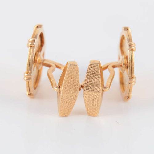 Boutons de manchette Boutons de manchette Porte-pièce 10 Francs 58 Facettes 1