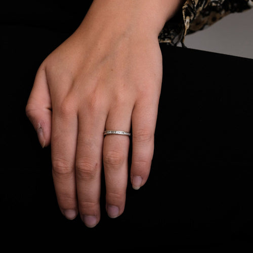 Bague 51 Alliance or et diamants 58 Facettes DV0058-2