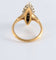 Bague 55 Bague Marquise or jaune pavage Diamants 58 Facettes FM74