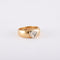 Bague 50 / Jaune / Or 750 Bague Solitaire Diamant 0.30 carat 58 Facettes 210092R